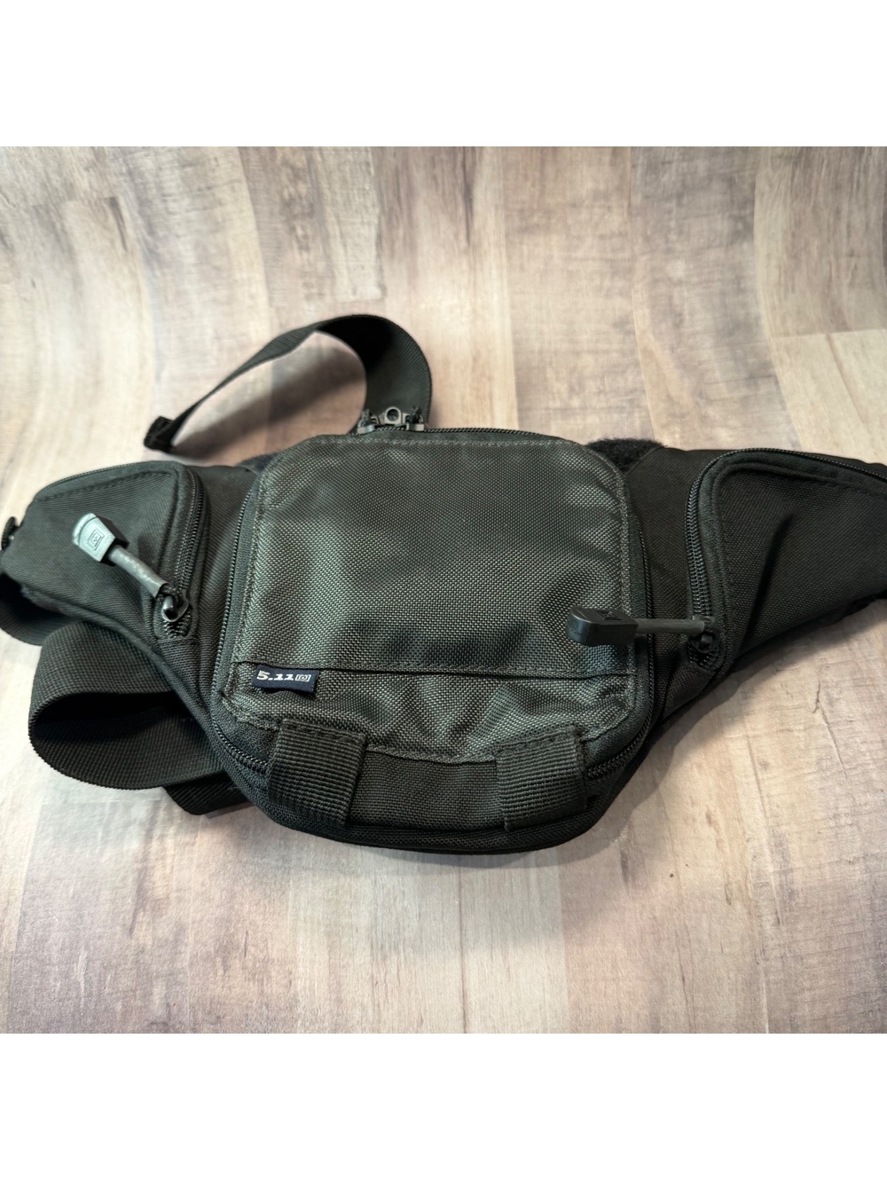 5.11 Tactical Select Carry Pistol Pouch Waist Pack Black & Charcoal Fanny Pack